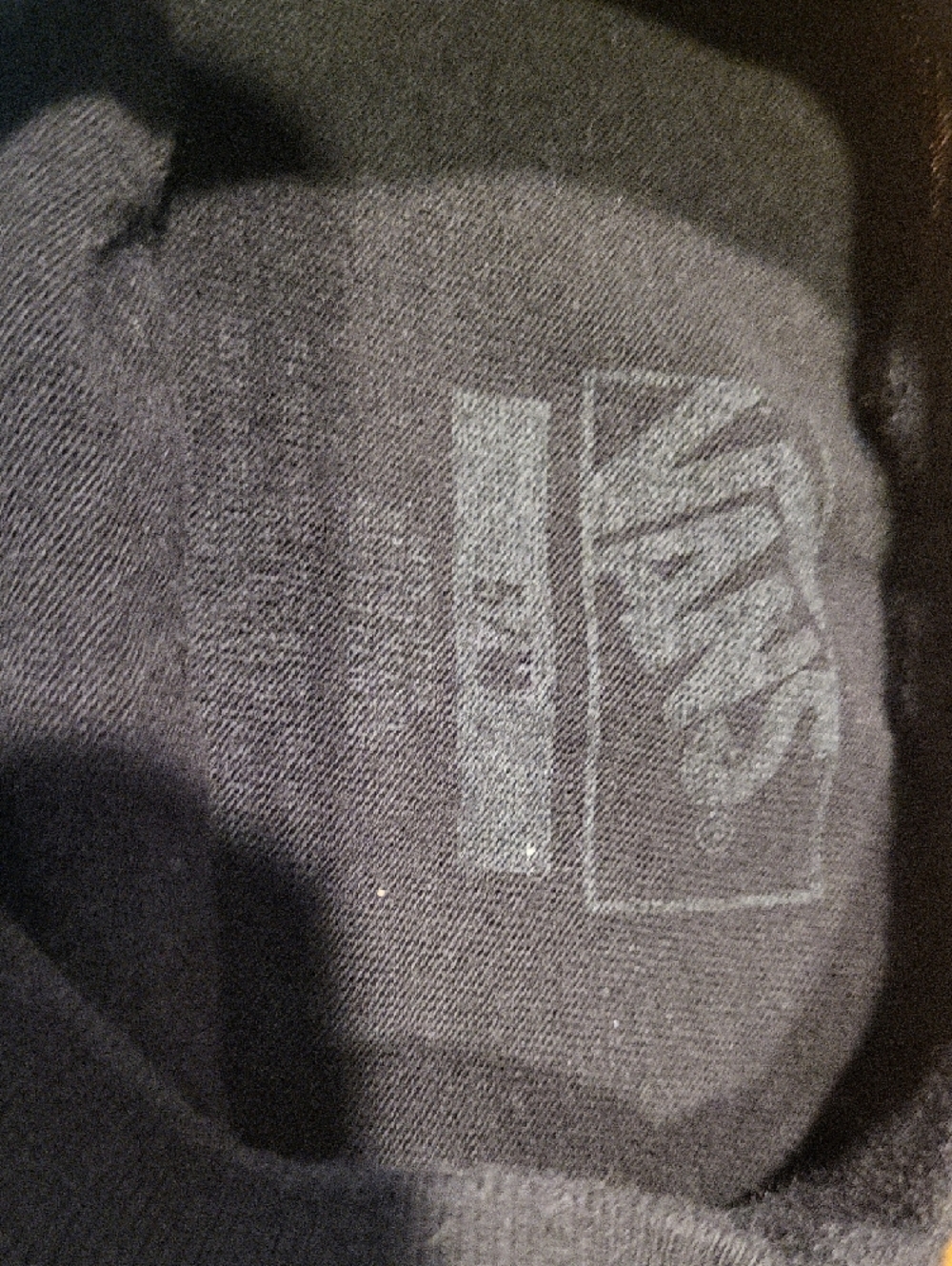 Vans Black Tee with Turquoise Dino Pizza Graphic - Picture 2 of 3